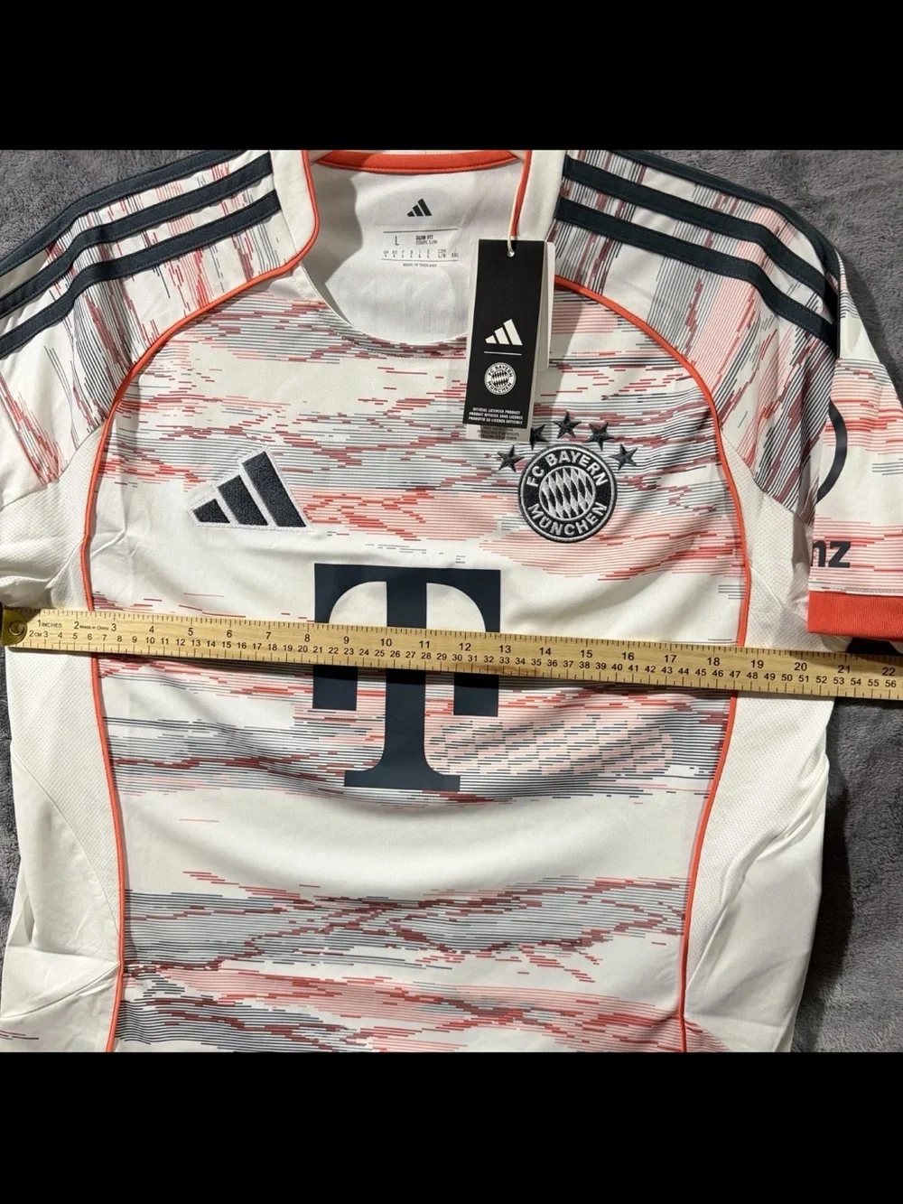 Adidas FC Bayern München 25/26 Away Soccer Jersey [JJ2143] Men’s Size Large NEW
